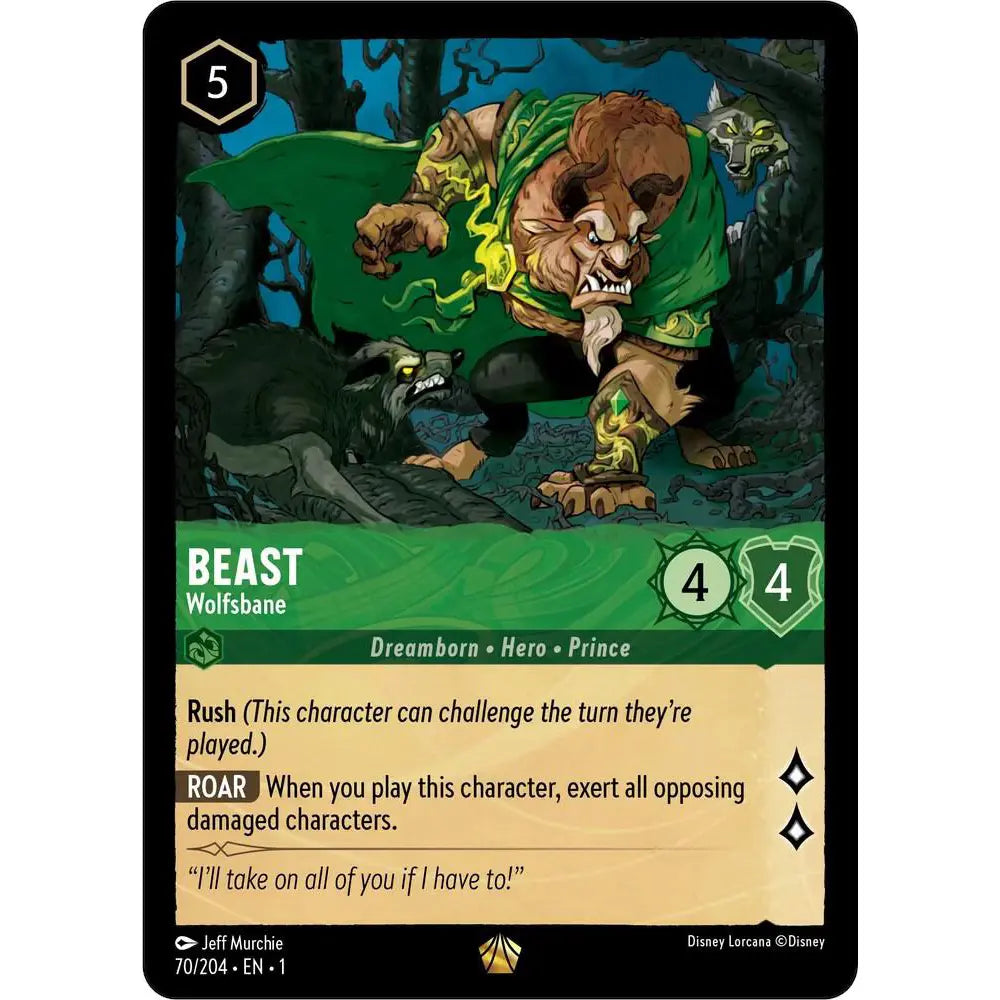 Legendary card found in Lorcana - The First Chapter.