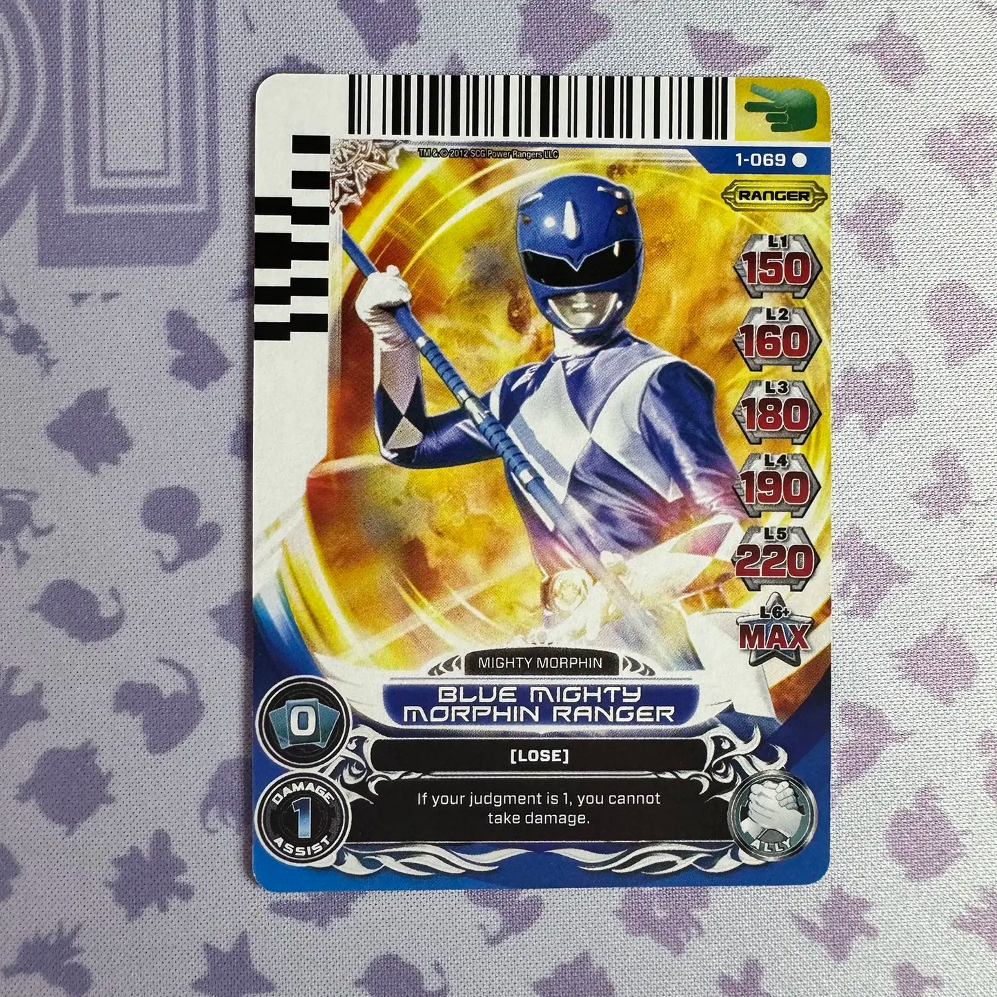 Blue Mighty Morphin Ranger (1-069)