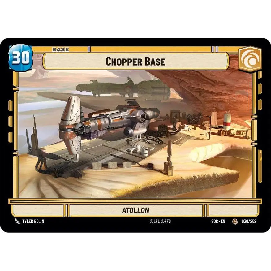 Common Base card found in Star Wars Unlimited: Spark of Rebellion.