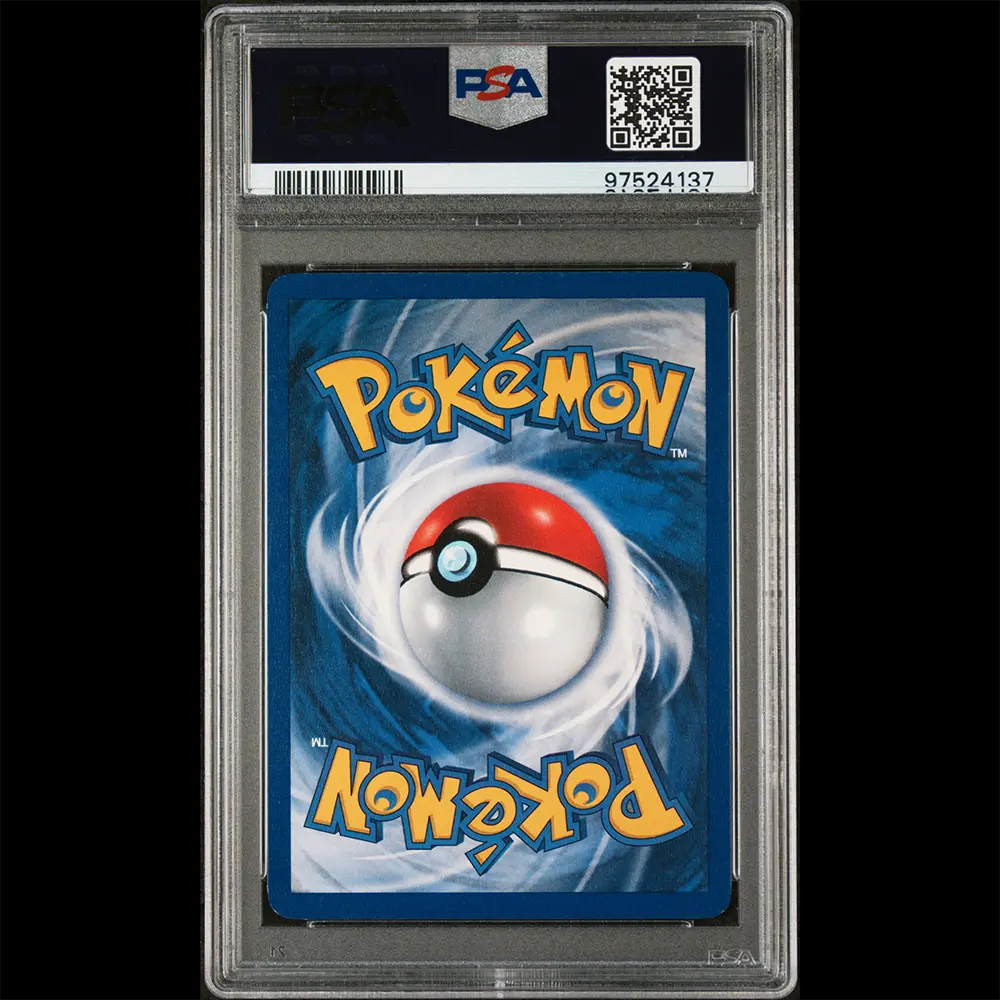 PSA Near Mint / Mint 8 Team Rocket Dark Blastoise from the Pokemon Trading Card Game.