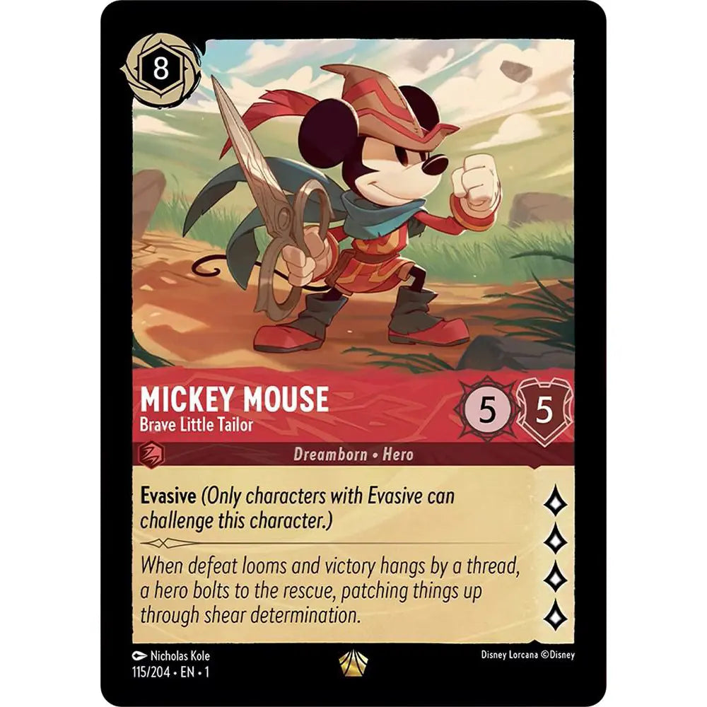 Legendary card found in Lorcana - The First Chapter.