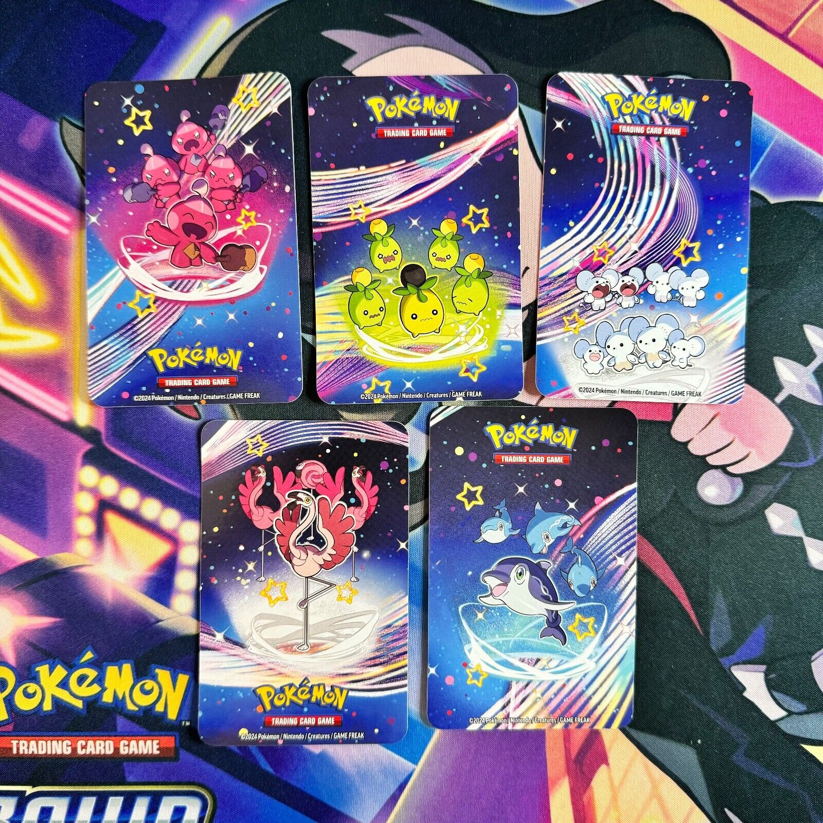 pokemon trading card game paldean fates mini tin Paldean Fates Mini Tin Sticker Set – Gacha IRL