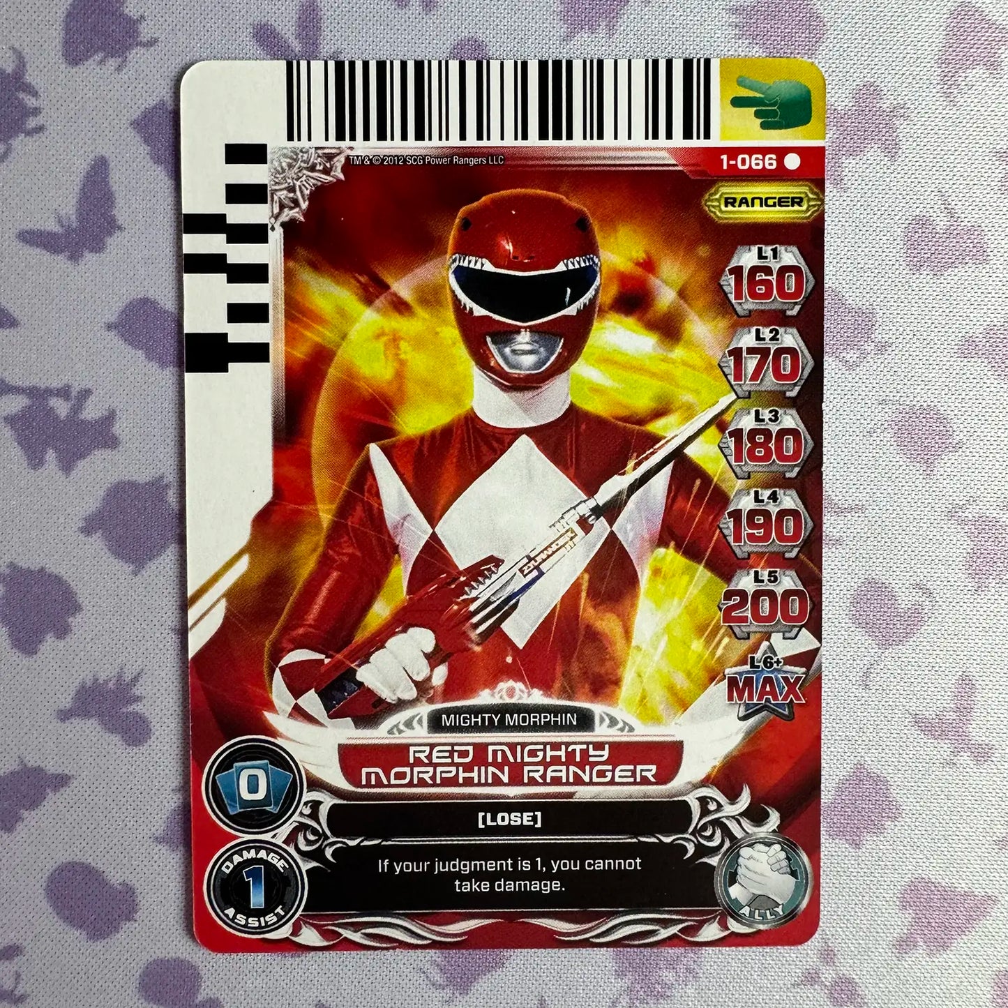 Red Mighty Morphin Ranger (1-066)