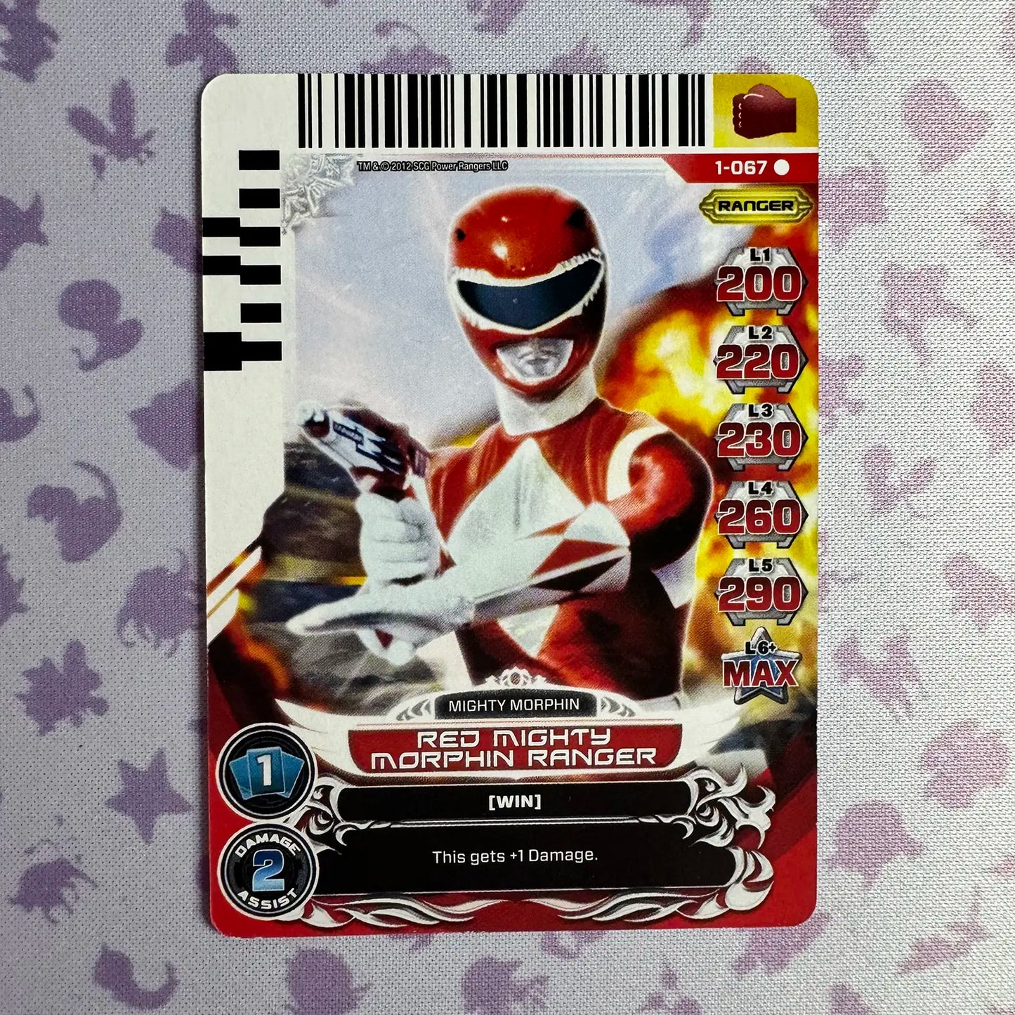 Red Mighty Morphin Ranger (1-067)