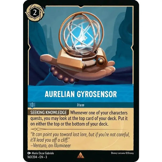 Rare card found in the Into the Inklands expansion to Lorcana.