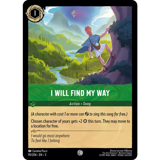 Common card found in the Into the Inklands expansion to Lorcana.