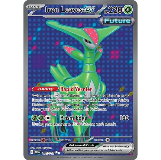 Ultra Rare card found in the Temporal Forces expansion to the Pokemon Trading Card Game.