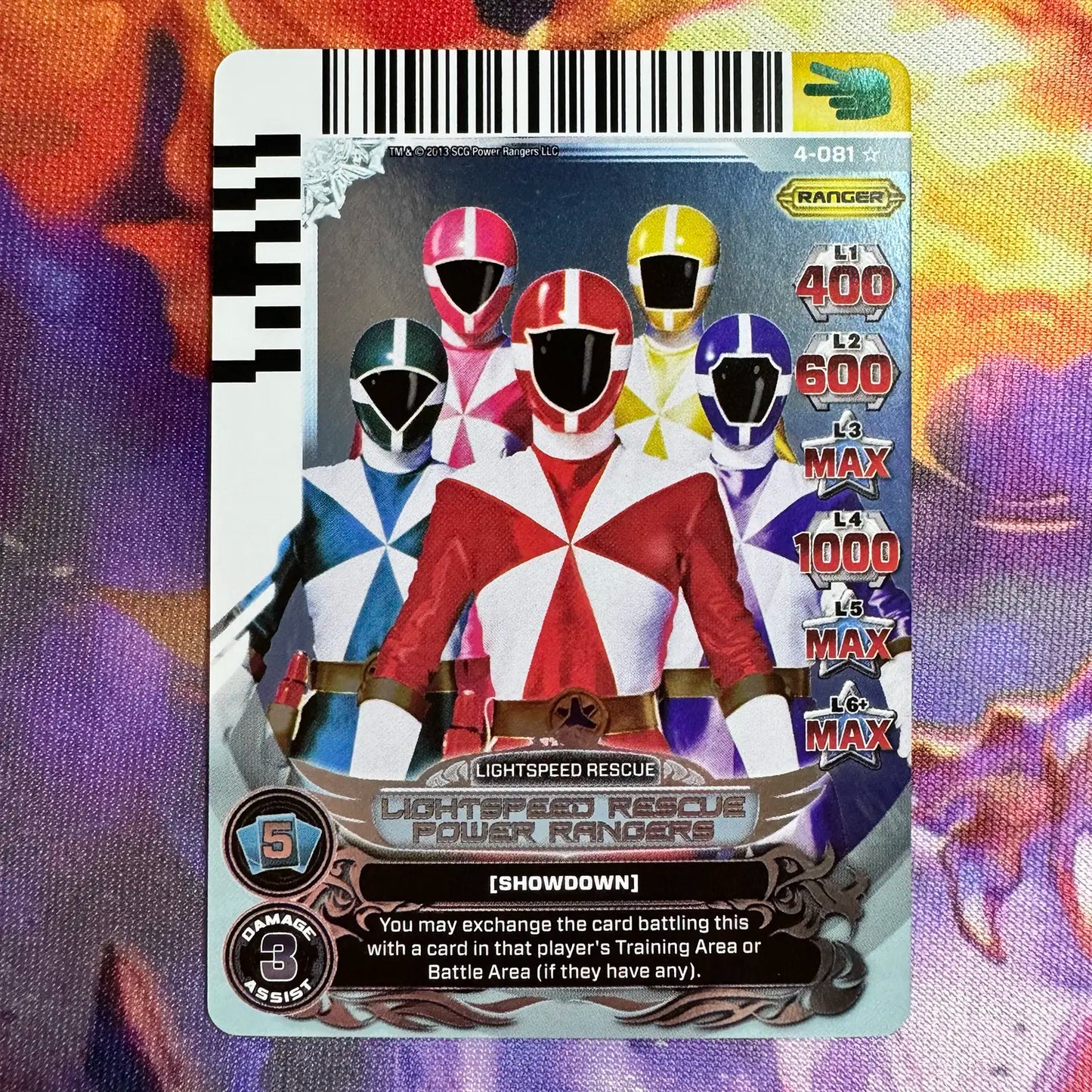 Lightspeed Rescue Power Rangers (4-081)