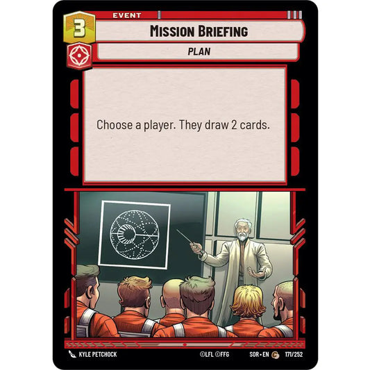 Common-rarity Event card found in Star Wars Unlimited: Spark of Rebellion.