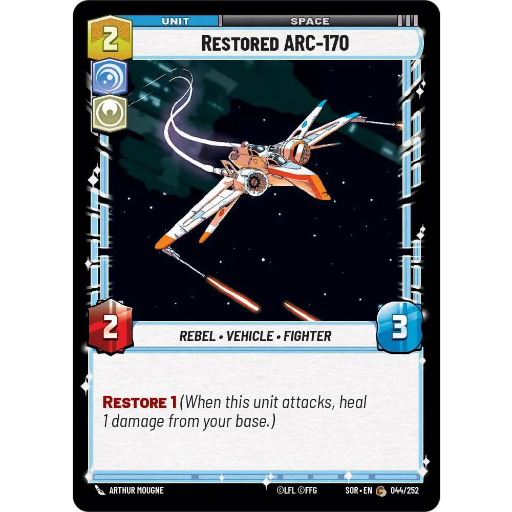 Common-rarity Unit card found in Star Wars Unlimited: Spark of Rebellion.