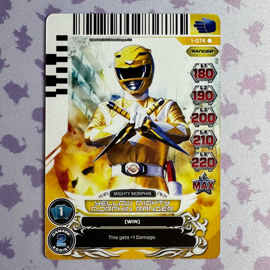 Yellow Mighty Morphin Ranger (1-074)