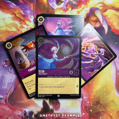 Example of Amethyst-colored cards you can get